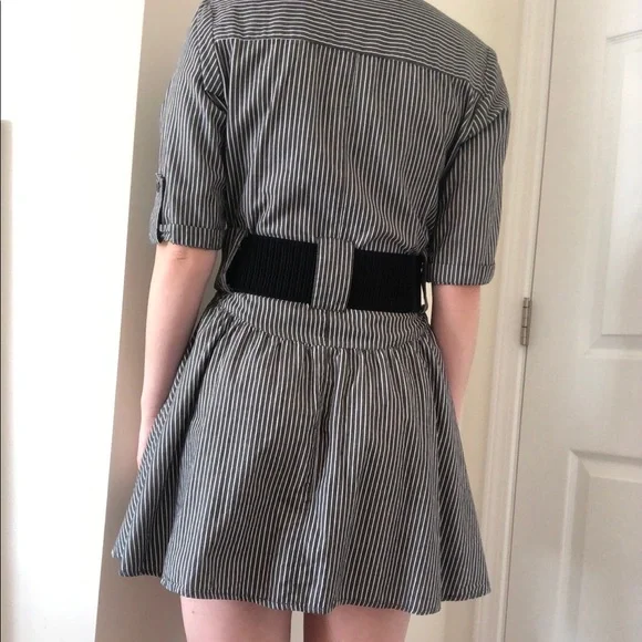 BaileyGirl Striped Shirt Dress - Picture 14 of 16